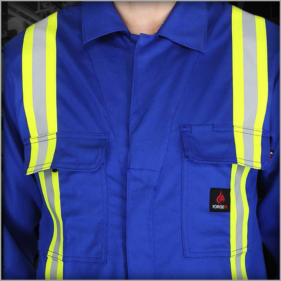 Featured-MFRCVRLTP-18--P3 Forge Fr Men's Royal Blue Coverall With Taping